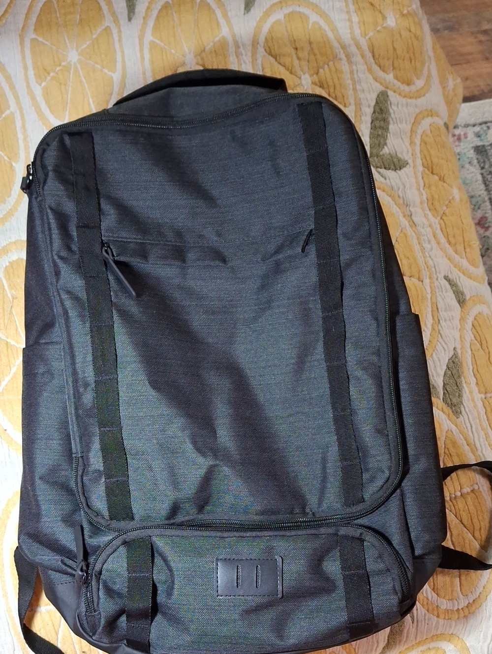 15" Laptop Compartment Black  Backpack - Compact Everyday Bag